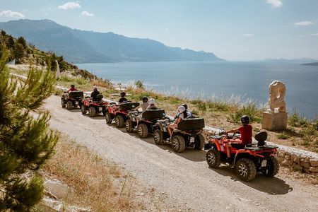 Omiš / Split: 65 km Unique Quad Experience to Hidden Waterfalls