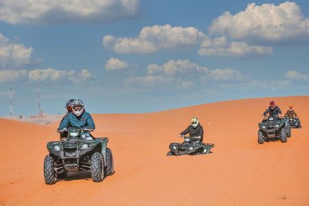 One Hour Qaud Bike In Merzouga Desert & Sandboarding 