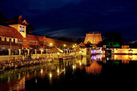 Poovar Backwater boating and Trivandrum Day Trip