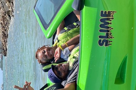 Customized Jet-Car with Bamboo rafting