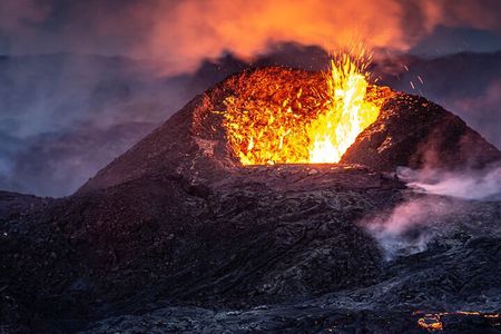 Private Guided Volcano Hike Iceland