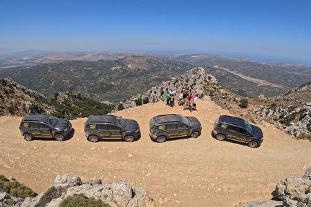 Full Day 4x4 Self-Drive Safari Tour in Crete with BBQ Lunch