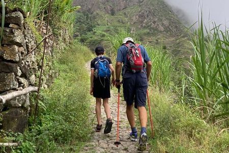 Trek Santo Antao Cova Crater to Cabo da Ribeira