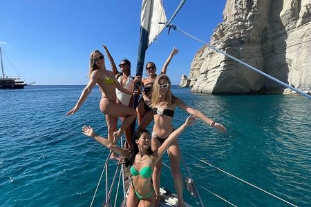 Half-Day Private Romantic Sailing Getaway to Kleftiko