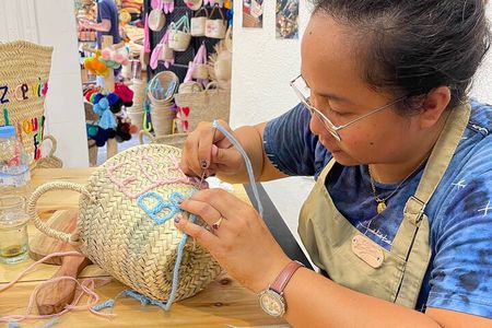 Workshop to Personalize your Basket in the Medina of Marrakech