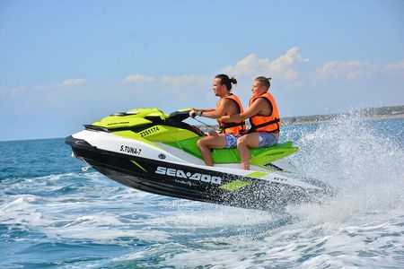 Jet Ski with Skyline & Ain Dubai Photo Stop Adventure