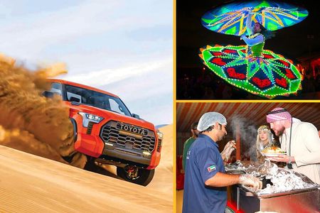 Dinner in the Desert with Traditional Show & Optional Activities