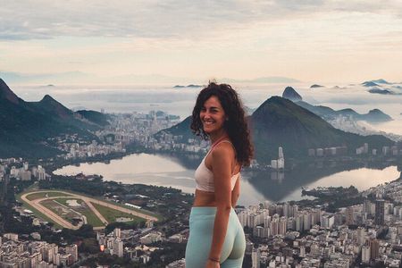 Two Brothers Hike in Rio de Janeiro At sunrise
