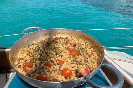 Catamaran Day Trip to La Maddalena Islands with Sardinian Lunch