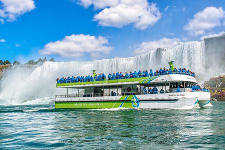 Best of Niagara Falls USA Tour with Boat, Cave, Observation &More