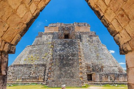 Uxmal & Kabah Mayan sites + Swimming in a cenote from Merida