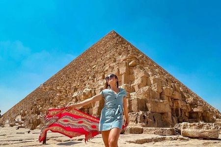 Great times Tour at Giza Pyramids , Sphinx with Camel Ride 