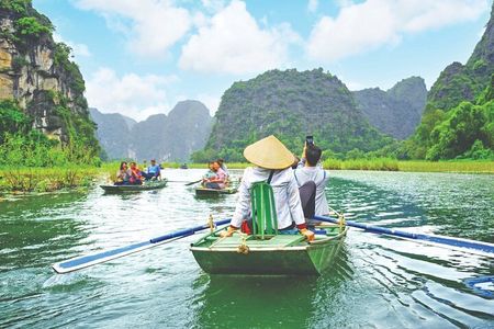 Hanoi: Ninh Binh - Hoa Lu - Tam Coc boat - Mua Cave - Best seller
