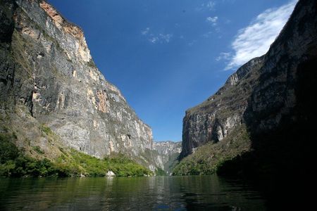 Boat ride through Sumidero Canyon and visit to Indian Villages