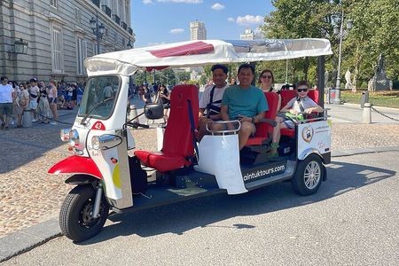 Tour Madrid in 2 hours! Electric Tuk - Fast, Fun, and Exclusive