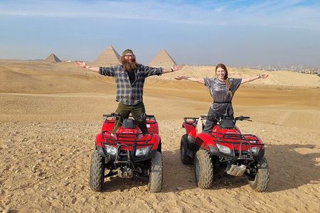 Cairo: Fun At The Great Pyramids with Quad Bike & Camel Ride