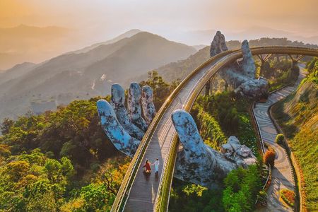 Bana Hills Golden Bridge and Danang City Tour Shore Excursion