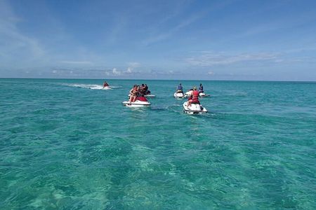 Roatan Jet Ski Adventure, Snorkel and Beach Break