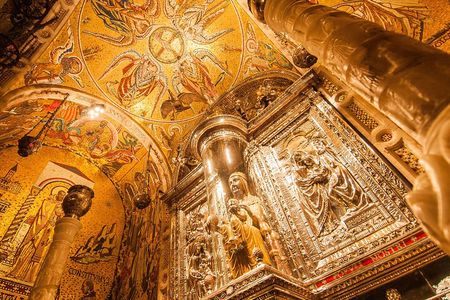 Montserrat with Black Madonna & Medieval Winery with Tapas/Lunch