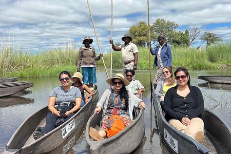 Full-Day Mokoro Experience in the Okavango Delta