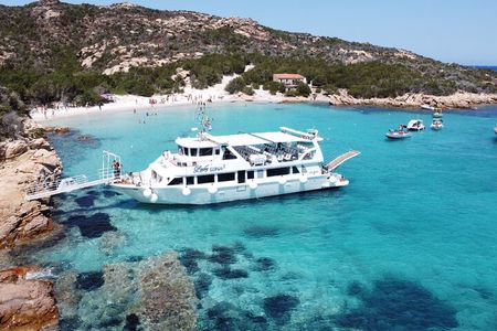 Daily 4 stop - boat excursion La Maddalena Archipelago