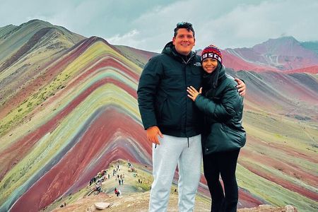 Hiking in the Mountain of Seven Colors from Cusco
