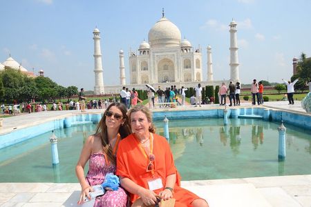 Full-Day Private Taj Mahal and Agra Fort Tour by Car from Delhi