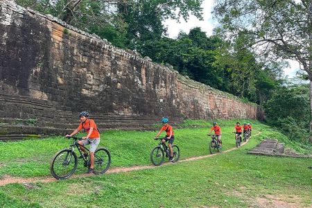 Cycling of the Angkor Temples include Lunch & Snacks