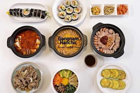 Korean Home Style Cooking Class in Gangnam Seoul