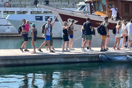 From Zadar Krka Waterfalls with Skradin Beach and Boat Cruise 