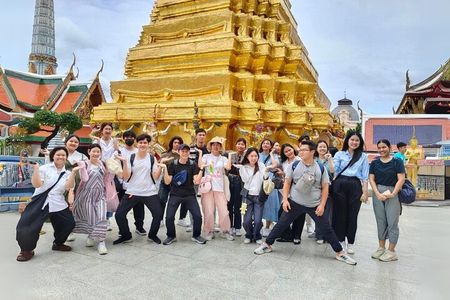 Grand Palace, Temples, and Canal Private Tour [Optional Luxury]