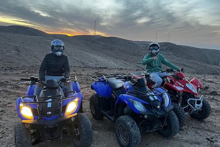 Agafay Desert, 2H of Quad Biking, tea & transfer from Marrakech