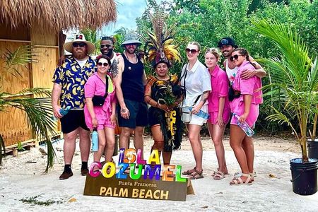 Island Tour in Cozumel, Mayan Show & Tacos