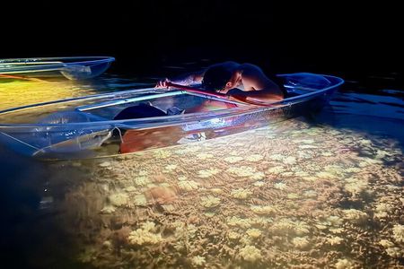 Guided Night Kayak Adventure Tour in Luminous Lagoon