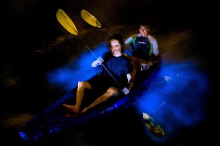 Sunset & Bioluminescent Plankton Kayaking Lan Ha bay 