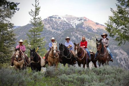 Teton View Horse Riding with Lunch