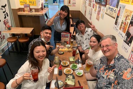 Osaka Night Walk : Discover Umeda Food and Pub