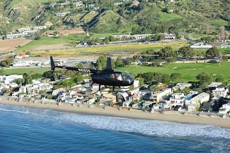 Los Angeles Coastline Private Helicopter from Burbank