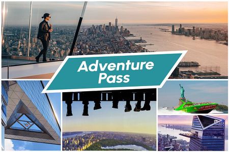 NYC Adventure Pass - Edge Observation Deck, The Beast and RiseNY