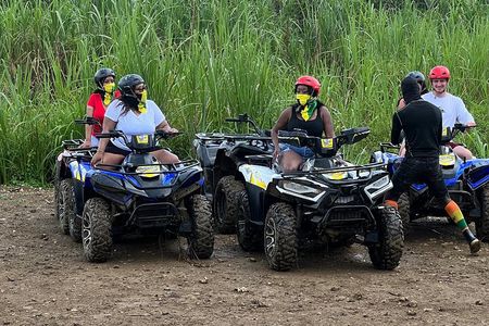 ATV Jungle Ride, Zipline and Ricks Cafe from Montego Bay