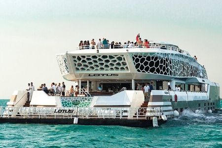 Lotus Mega Yacht 3 Hour Dinning Cruise with Transfers Options