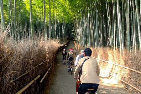 Kyoto: Arashiyama Guided Slow Cycling Tour