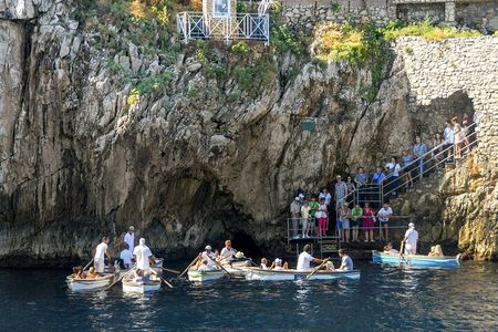 Small Group Tour to Blue Grotto, Anacapri and Capri from Naples