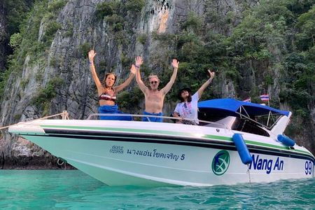 Phi Phi, Maya & Bamboo Island by Speed boat from Krabi