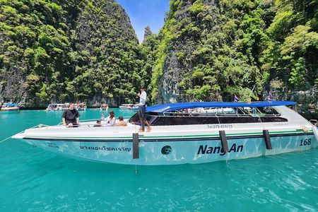 Phi Phi, Maya & Bamboo Island by Speed boat from Krabi