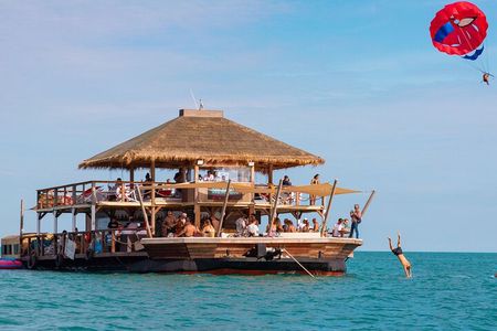 Luxury Floating Bar and Snorkeling at Koh Madsum