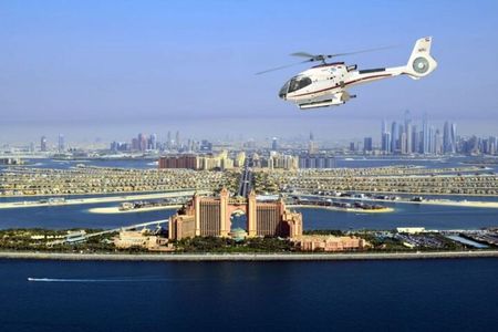 Helicopter Ride In Dubai with Complementary Transfer