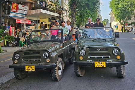 Saigon Jeep Tour : HIGHLIGHTS & HIDDEN GEMS By Vietnam Army Jeep