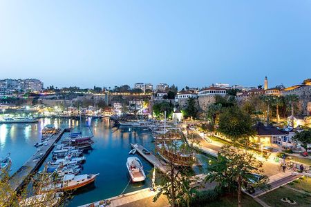 Antalya City Tour Duden Waterfalls, Old City & Boat Ride