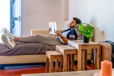 Santorini Port Vip Lounge for Ferry Departures